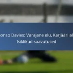 Jonathan Osorio: Varased mõjud, Noorteklubi, Isiklikud saavutused